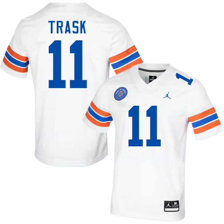 Kyle Trask Florida Jersey,Florida Gators #11 Kyle Trask Jersey Youth Uniforms-Throwback White